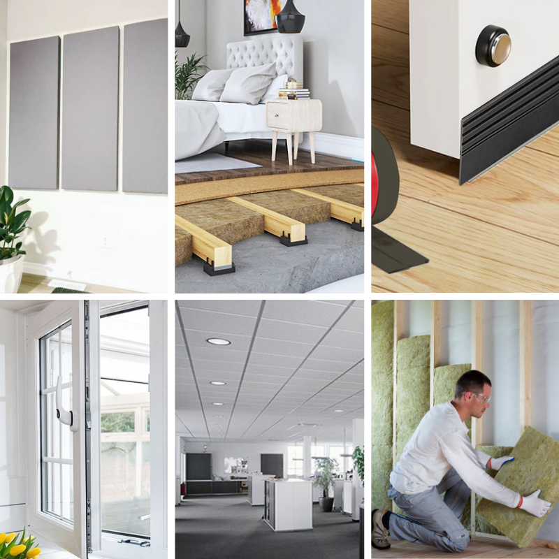 Common Soundproofing Techniques